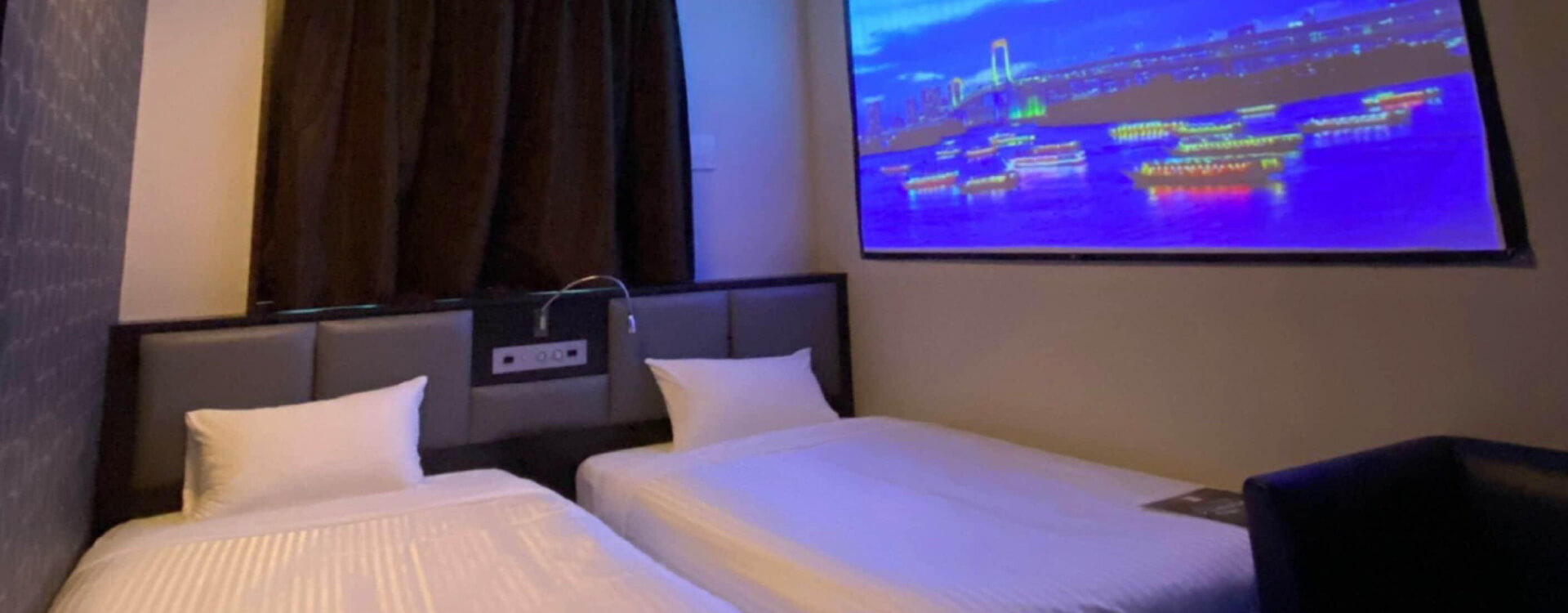 twin theatre room