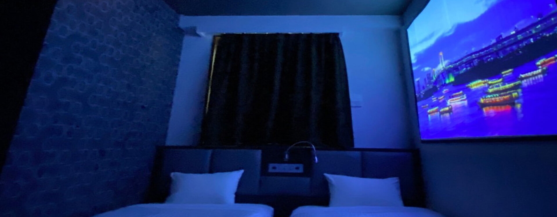 twin theatre room